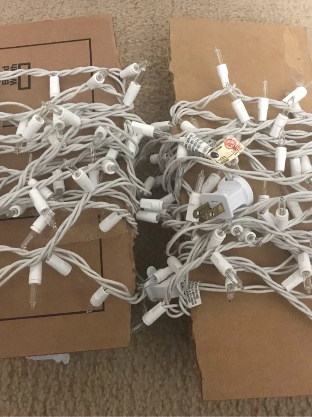 Source Unknown Warm White Mini LED Holiday String Lights